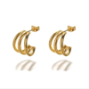 Arete arracada triple